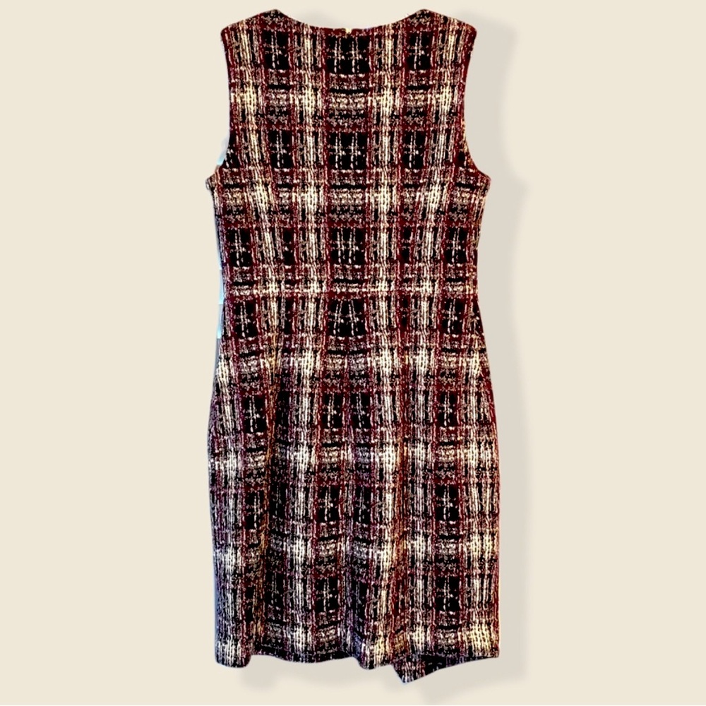 DKNY size 10 tweed shift dress